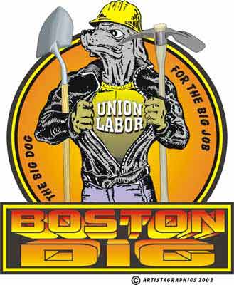 image | Boston Big Dig Custom T-shirt